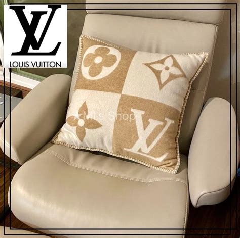 louis vuitton pillow replica|louis vuitton blanket and pillow.